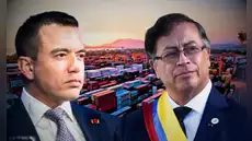 Ecuador y Colombia se reunirán "la siguiente semana" para discutir sobre la guerra arancelaria