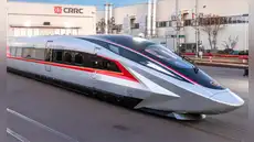 China desafía a Japón y presenta el tren bala más rápido del mundo: alcanza una velocidad de 450 km/h