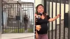 Vecina en invadió vereda para instalar techo, rejas y hacerla su cochera privada