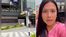 Tula Rodríguez muestra cuál es la situación del mall 'KM 40' de Farfán tras su visita