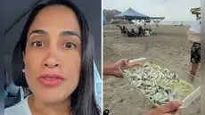 Nelly Rossinelli cuenta que pasó mal momento en playa exclusiva de Lim