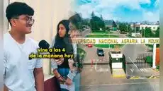 Postulante de la UNALM que vive en Chiclayo viajó 12 horas para no perder su examen de admision: "Llegué a las 4 a.m."