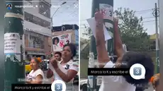 Rosangella Barbarán habría ingrido ley electoral al pegar afiche en poste: posible sanción recaería en el JEE