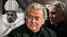 "Derribemos a Francisco": Epstein y el exjefe de campaña de Trump hablaron de derrocar al papa, según correos