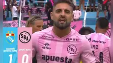 El grito de indignación de Luis Urruti tras derrota de Sport Boys con polémico gol anulado: "¡Vergüenza!" El grito de indignación de Luis Urruti tras derrota de Sport Boys con polémico gol anulado: "¡Vergüenza!"