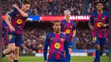 Barcelona golea 3-0 al Mallorca y sigue en lo más alto de LaLiga española Barcelona golea 3-0 al Mallorca y sigue en lo más alto de LaLiga española
