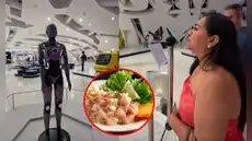 Robot de museo de Dubái dice que el país con el mejor ceviche es Perú
