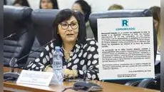 Renovación Popular no cuestiona declaraciones de Milagros Jáuregui: solo se disculpa porque mostraron el rostro de las víctimas