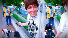 Turista japonesa confundió a un vendedor ambulante y lo buscó para pedirle perdón: ''No fue mi intención''