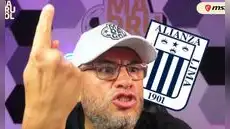 Mr. Peet estalló en vivo tras eliminación de Alianza Lima frente a 2 de Mayo