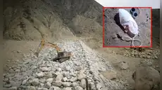 Dejan artefacto explosivo en obra de la quebrada San Idelfonso en Trujillo