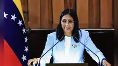 Delcy Rodríguez se compromete a organizar elecciones “libres y justas” en Venezuela