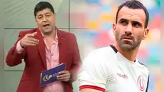 'Checho' Ibarra se disculpa con José Carvallo tras ofenderlo en pleno Universitario - Cienciano: "Que viva el amor"