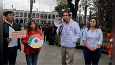 Yonhy Lescano desde Arequipa: “Fujimori siempre pierde” y plantea que el próximo presidente sea del Sur