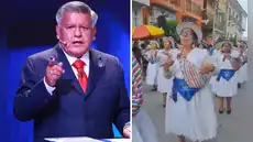 Comparsas de carnavales de Ayacucho dedican coplas a César Acuña: "Mentiroso, comodín y traicionero"