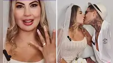 ¡Sorprendieron a todos! Pamela López se 'casa' con Paul Michael: "Ser felices en esta y otra vida más"