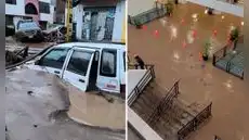 Lluvias torrenciales en Arequipa: desborde de quebradas inundan Terminal Terrestre y urbanizaciones