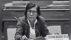 Fallece congresista Lucinda Vásquez a los 67 años