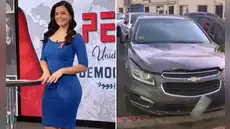 Periodista Marisel Linares es citada a declarar por carro registrado a su nombre implicado en atropello de deportista Lizeth Marzano