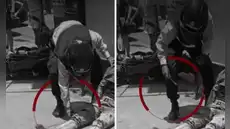 Motociclista es atropellado por auto y sereno le roba el celular tras accidente en Breña