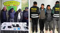 Capturan a dos bandas dedicadas al robo de celulares en Juliaca
