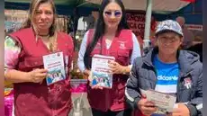 Juzgado de Paz Letrado de Pacaipampa realizó Feria Informativa en la Plaza de Armas