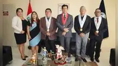 Corte de Piura y Colegio de Abogados continuarán trabajando para mejorar el servicio de justicia