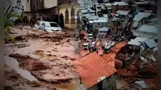 Rescatistas retoman la búsqueda de desaparecidos tras las fuertes lluvias que azotaron el sureste de Brasil