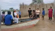 Lambayeque: más de 80 personas aisladas en Mórrope tras desborde del río La Leche