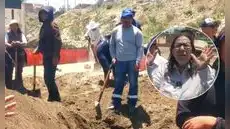 Afectados por huaicos en Arequipa le piden a ministra de Ambiente ayudar en las obras: “Que tome la lampa”