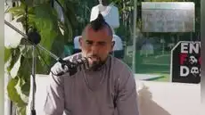 Arturo Vidal reconoce que pintó el camerino del Estadio Nacional con Chile en las Eliminatorias 2018: “Me acuerdo que escribimos"