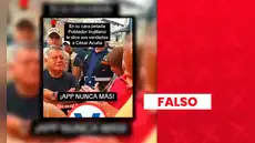 César Acuña sí fue increpado por un poblador en Trujillo, pero no en campaña presidencial, sino cuando era gobernador regional