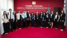 Corte de Tumbes da la bienvenida a universitarios del Programa SECIGRA