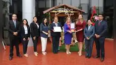 Asociación de Damas y Corte de La Libertad premian a ganadores del concurso de nacimientos y villancicos