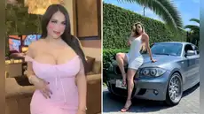 Fátima Segovia muestra su impresionante casa de cuatro pisos con sala de cine, piscina y salón de juegos