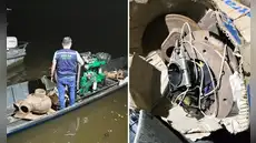 Iquitos: sentencian a ciudadano colombiano capturado con accesorios para dragas destinados a la minería ilegal