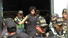 Adrián Villar abandonó la sede de la Divpiat tras recibir 9 meses de prisión preventiva por el caso Lizeth Marzano