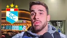 Felipe Vizeu afirma no estar preocupado por su situación en Sporting Cristal: "Estoy haciendo buenos partidos para el grupo"