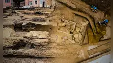 Gran descubrimiento en Roma: arqueólogos hallan enorme necrópolis con pinturas, mosaicos y esqueletos antiguos