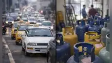 Gobierno anuncia subsidio para taxistas que usan GNV y aumento del vale FISE para familias que compran balón de gas