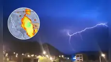 Senamhi sobre los rayos y truenos reportados en Lima: “No se descarta que se puedan repetir”