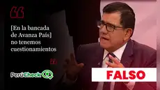¿Los integrantes de Avanza País “no tienen cuestionamientos”? Es falsa la declaración de José Williams
