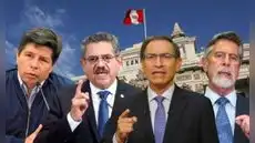 Héctor Valer reveló que el informe final sobre licitaciones chinas involucra a Vizcarra , Merino, Castillo y Sagasti