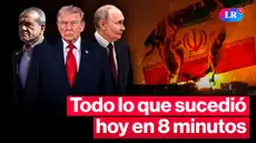 Trump: “Guerra con Irán está prácticamente terminada”