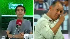 'Flaco' Granda responde a Juan Reynoso por polémico gesto en Matute: "Los 2 puntos que hizo con la selección"