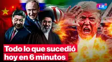 🚨  Rusia y China respaldan a Irán y enfrentan a EE. UU. 