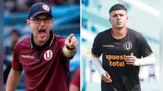 Javier Rabanal y Jairo Concha fueron sancionados: DT de Universitario no llegará al clásico ante Alianza Lima