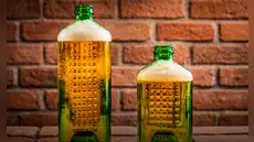 De la cerveza a la construcción: las botellas creadas para ser convertidas en materiales similares a ladrillos y quizás no lo sabías