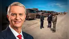 Chile llega con maquinaria a frontera con Tacna para construir "escudo fronterizo"