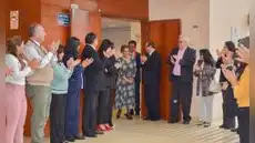 Presidencia de CSJAR realiza reconocimiento a jueza Lourdes Paredes Lozada